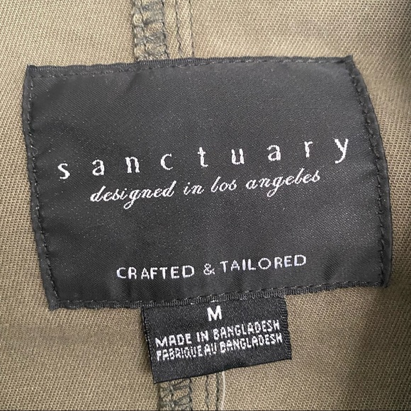 nwt sanctuary cropped camo jacket size medium - Picture 4 of 9